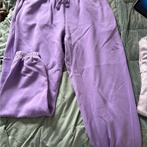 Women’s adidas purple joggers